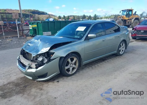 2009 Subaru Legacy 2.5I from USA, damaged, VIN 4S3BL616897229004